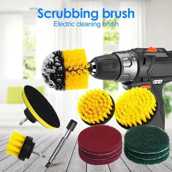 12Pcs Electric Drill Brushes Kit Lightweight and Delicate New and High Quality Tile Cleaner Set Cleaning Brush Tub Cleaner
12Pcs Electric Drill Brushes Kit Lightweight and Delicate New and High Quality Tile Cleaner Set Cleaning Brush Tub Cleaner