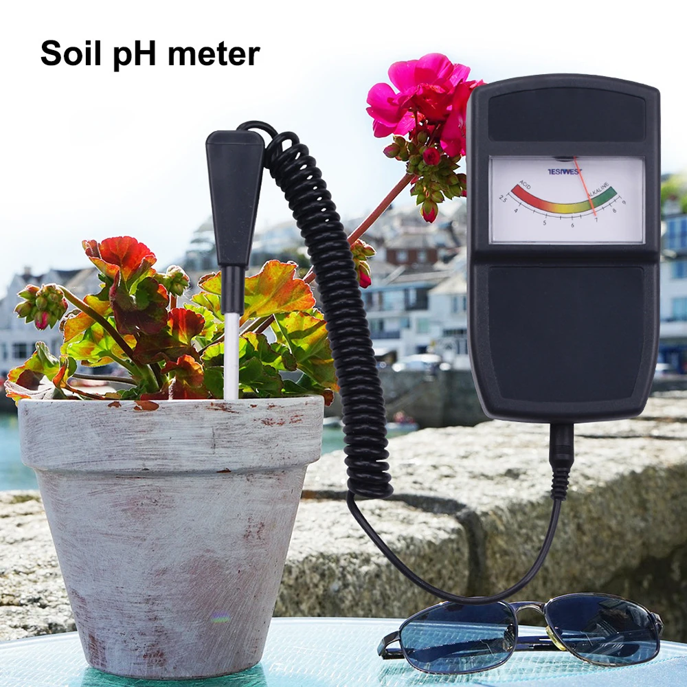 Pointer Type PH Monitor Soil Tester Soil PH Detector Acid Alkali Measuring Instrument for Plant Gardening Vegetable
Pointer Type PH Monitor Soil Tester Soil PH Detector Acid Alkali Measuring Instrument for Plant Gardening Vegetable