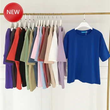 Cotton T shirt Women S-XL Harajuku White Women's T-shirt Femme O-Neck Korean Summer Top Basic Tshirt Dropshipping
Cotton T shirt Women S-XL Harajuku White Women's T-shirt Femme O-Neck Korean Summer Top Basic Tshirt Dropshipping