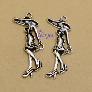 15pcs/lot--39x15mm, Antique silver plated lady girl Charms,DIY supplies,Jewelry accessories
15pcs/lot--39x15mm, Antique silver plated lady girl Charms,DIY supplies,Jewelry accessories