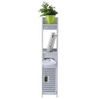 Modern White Shelving Unit Stylish Bathroom Floor Stand Wood-Plastic Storage Cabinet Home Furniture Organizer
Modern White Shelving Unit Stylish Bathroom Floor Stand Wood-Plastic Storage Cabinet Home Furniture Organizer