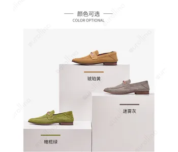 Suede Leather Goat Suede Leather Gentleman Driving Shoes Leisure Shoes Comfortable Breathable Shoes Fashion Latest Arrival Shoes
Suede Leather Goat Suede Leather Gentleman Driving Shoes Leisure Shoes Comfortable Breathable Shoes Fashion Latest Arrival Shoes