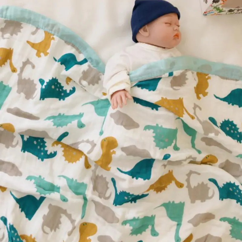 Baby Muslin Swaddle Blanket 4 Layer Newborn Baby Wrap Summer Blanket Soft&Breathable Baby Stroller Blanket 43 X 47 Inch
Baby Muslin Swaddle Blanket 4 Layer Newborn Baby Wrap Summer Blanket Soft&Breathable Baby Stroller Blanket 43 X 47 Inch