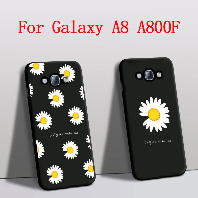 Чехол для Samsung Glaxy A7 2015 силиконовый защитный чехол Galaxy a7 a7000 9 Черная задняя крышка |