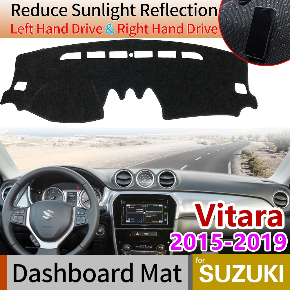 for Suzuki Vitara LY 2015 2016 2017 2018 2019 Escudo Sport Anti-Slip Mat Dashboard Cover Pad Sunshade Dashmat Accessories Cape
for Suzuki Vitara LY 2015 2016 2017 2018 2019 Escudo Sport Anti-Slip Mat Dashboard Cover Pad Sunshade Dashmat Accessories Cape
