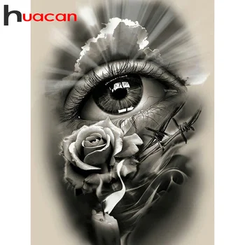 Huacan Full Square/Round Diamond Painting Eye Art 5D DIY Diamonds Embroidery Flower Kits Decorations Home
Huacan Full Square/Round Diamond Painting Eye Art 5D DIY Diamonds Embroidery Flower Kits Decorations Home