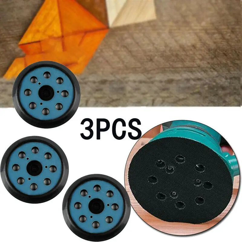 3pcs 5" 8 Hole Sanding Pad fit for Makita BO5021K Sander BO5010 Sander BO5021 Series Set
3pcs 5" 8 Hole Sanding Pad fit for Makita BO5021K Sander BO5010 Sander BO5021 Series Set