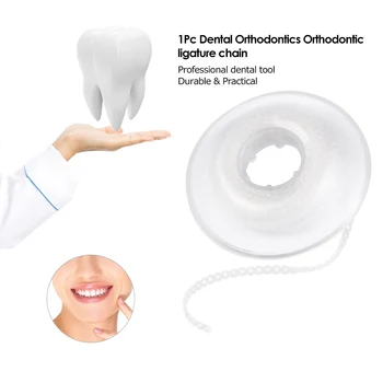 1Pc Dental Rubber Spool High Strength Dental Orthodontics Materials Elastic Ultra Power Chains Dental Orthodontic Tool 
1Pc Dental Rubber Spool High Strength Dental Orthodontics Materials Elastic Ultra Power Chains Dental Orthodontic Tool