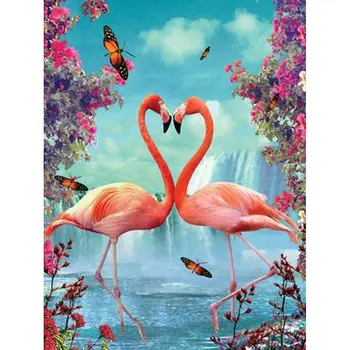 DIY 5D Diamond Painting Pink Flamingos Diamond Mosaic Bird Diamond Embroidery Animals Picture Of Rhinestones Home Decor
DIY 5D Diamond Painting Pink Flamingos Diamond Mosaic Bird Diamond Embroidery Animals Picture Of Rhinestones Home Decor