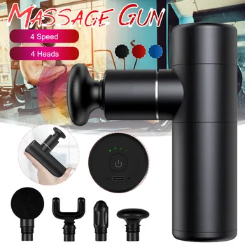 Mini Electric Massage Gun Deep Muscle Fascial Body Massager Gun Tissue Percussion Small Fitness Equipment Acid Relief Pain Relax
Mini Electric Massage Gun Deep Muscle Fascial Body Massager Gun Tissue Percussion Small Fitness Equipment Acid Relief Pain Relax