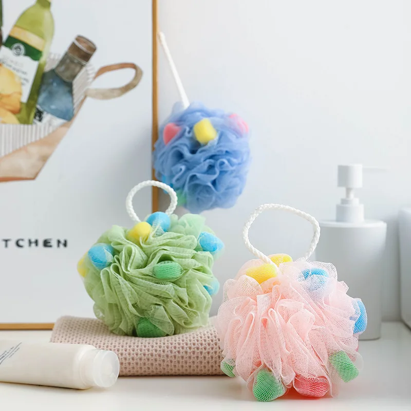 Bath Flower Bath Towel Bath Ball Korean Style Bathroom Plain Color Bath Sponge High Quality Cleaning The Body New 5 Colors Cute
Bath Flower Bath Towel Bath Ball Korean Style Bathroom Plain Color Bath Sponge High Quality Cleaning The Body New 5 Colors Cute