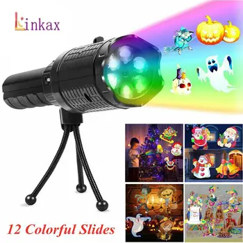 USB Rechargeable Christmas Halloween Window Projector flashlight 12 PatternsLed Flood Light Projection Lamp
USB Rechargeable Christmas Halloween Window Projector flashlight 12 PatternsLed Flood Light Projection Lamp