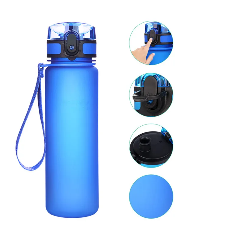 500ml Portable Rope Fruit Juice Kettle Tea Strainer Tritan My Water Bottle With Volume Scale Frosted Body For Sports&Outdoor
500ml Portable Rope Fruit Juice Kettle Tea Strainer Tritan My Water Bottle With Volume Scale Frosted Body For Sports&Outdoor