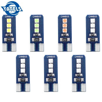 10 PCS Auto Car LED T10 CANBUS 194 W5W 6 Smd 3030 License Plate Lights White Interior Dome Map Reading Light Bulbs Error Free
10 PCS Auto Car LED T10 CANBUS 194 W5W 6 Smd 3030 License Plate Lights White Interior Dome Map Reading Light Bulbs Error Free