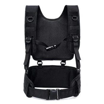 Molle Tactical Chest Rig Vest Accessories Military Hunting Vests Harness Combat Padded Belt Outdoor Airsoft Paintball Equipment
Molle Tactical Chest Rig Vest Accessories Military Hunting Vests Harness Combat Padded Belt Outdoor Airsoft Paintball Equipment