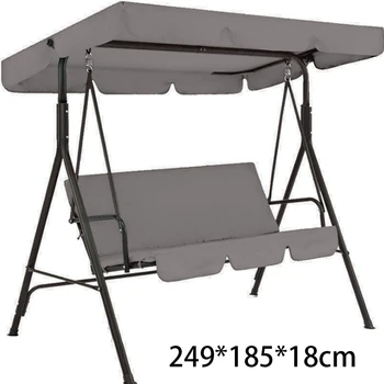 2pcs/set Garden Chairs Patio Swing Seat Cover Waterproof Sunproof Outdoor Decor Protector Canopy Sun Shade Solid Universal
2pcs/set Garden Chairs Patio Swing Seat Cover Waterproof Sunproof Outdoor Decor Protector Canopy Sun Shade Solid Universal