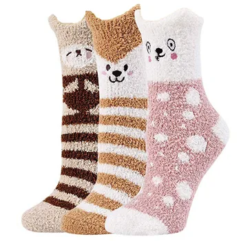 2020 Fuzzy Warm Lady Cute Thermo Winter Thick Casual Women Socks Terry Fuzzy Resist Snow Socks Fluffy Short Cotton Socks Female
2020 Fuzzy Warm Lady Cute Thermo Winter Thick Casual Women Socks Terry Fuzzy Resist Snow Socks Fluffy Short Cotton Socks Female