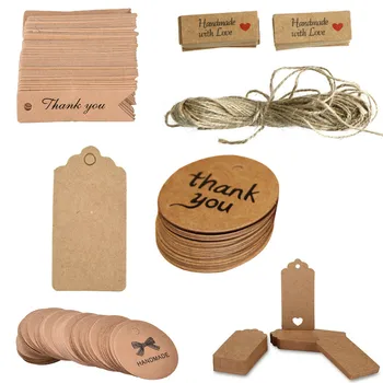 100PCS Handmade With Love Garment Labels Lovely Paper Tags Rope Paper Card Tag Labels Party Favors Gift 10Meters
100PCS Handmade With Love Garment Labels Lovely Paper Tags Rope Paper Card Tag Labels Party Favors Gift 10Meters
