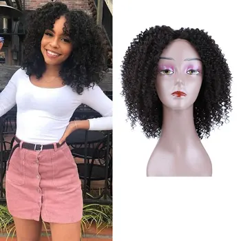 Blice Short Curly Synthetic Natural Middle Part Lace Wig Natural Looking Hand Line for Women African American Mixed Hair Wigs
Blice Short Curly Synthetic Natural Middle Part Lace Wig Natural Looking Hand Line for Women African American Mixed Hair Wigs