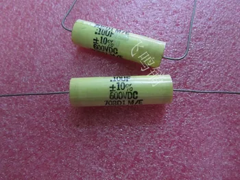 600V Imported 708D1M / E 600V0.1UF 10% film divider axial capacitance 0.1UF Size: 11 * 37mm iron foot lead 5PCS -1lot
600V Imported 708D1M / E 600V0.1UF 10% film divider axial capacitance 0.1UF Size: 11 * 37mm iron foot lead 5PCS -1lot