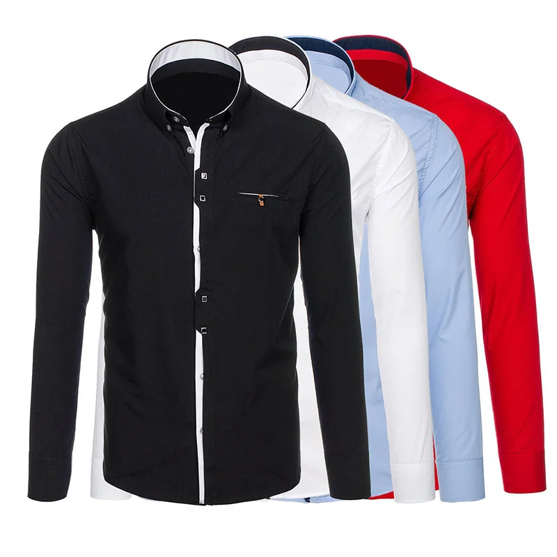 Zogaa 2019 Men's Fashion Office Shirt Slim Fit Long Sleeve Casual Business Shirts Men Dress Shirts High Popularity Camisas
Zogaa 2019 Men's Fashion Office Shirt Slim Fit Long Sleeve Casual Business Shirts Men Dress Shirts High Popularity Camisas