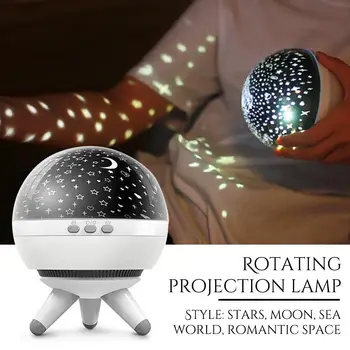 Ocean World Romantic Creative Lamp Projection Rotating Night Light Projection Lamp Sky Star Master Holidays Baby Sleep
Ocean World Romantic Creative Lamp Projection Rotating Night Light Projection Lamp Sky Star Master Holidays Baby Sleep