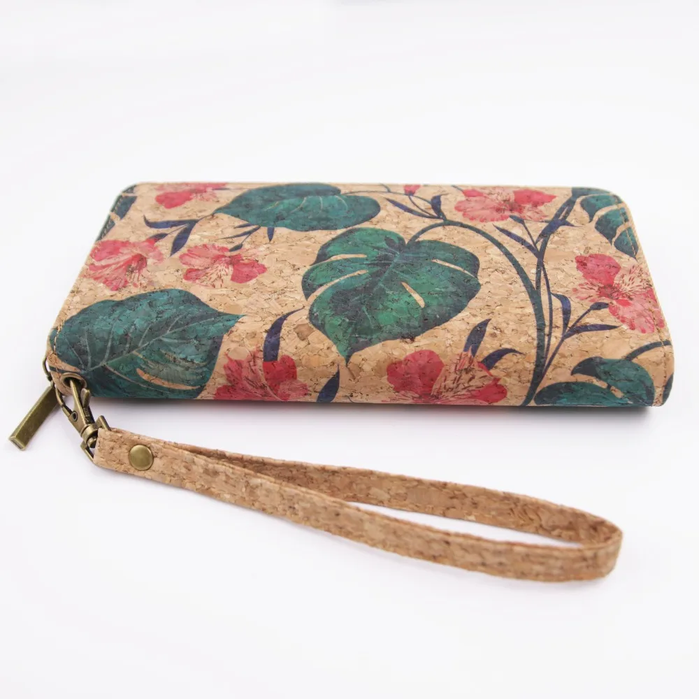 tropical leaf cork wallet (4)