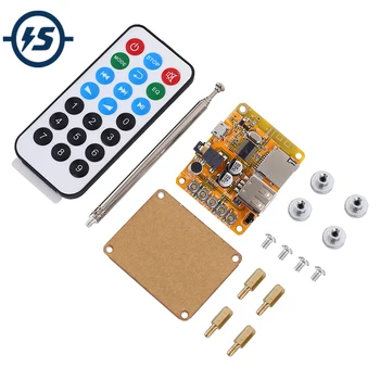 Bluetooth Receiver Module Wireless MP3 Lossless Decoder Board Support FM U-disk TF Card Signal Input Acrylic Shell
Bluetooth Receiver Module Wireless MP3 Lossless Decoder Board Support FM U-disk TF Card Signal Input Acrylic Shell