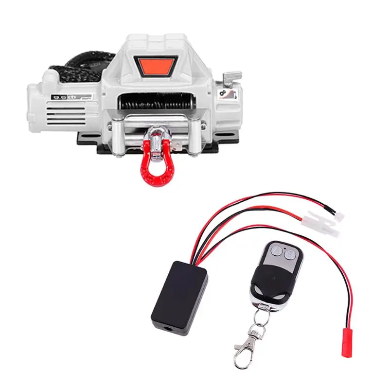 Automatic Winch with Controller Receiver for 1/10 RC Car Axial SCX10 TRX4 D90 R9UE
Automatic Winch with Controller Receiver for 1/10 RC Car Axial SCX10 TRX4 D90 R9UE