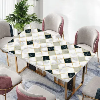 1mm PVC geometric Tablecloth Waterproof Rectangular Table Cover Pad Kitchen Oil-proof Tablecloth Soft Glass Cloth DW322
1mm PVC geometric Tablecloth Waterproof Rectangular Table Cover Pad Kitchen Oil-proof Tablecloth Soft Glass Cloth DW322