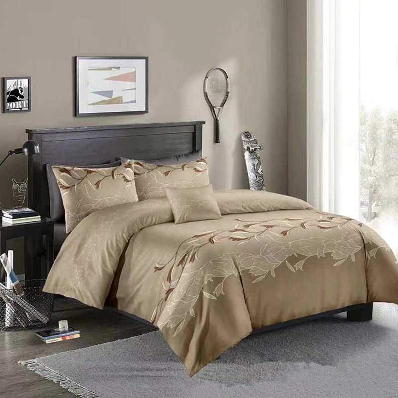 Luxury Gold King Comforter Set Embroidery Bedclothes With Pillowcase Bedding Queen Size Duvet Cover For Adult
Luxury Gold King Comforter Set Embroidery Bedclothes With Pillowcase Bedding Queen Size Duvet Cover For Adult
