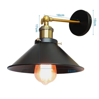 1PC Vintage Wall Lamp E27 Indoor Living Bedroom Bathroom Balcony Bar Aisle Lamp
1PC Vintage Wall Lamp E27 Indoor Living Bedroom Bathroom Balcony Bar Aisle Lamp