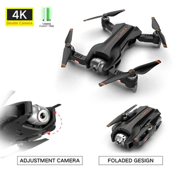 RC Drone 4K with 1080P HD Dual Camera Foldable Quadcopter with Optical-Flow Camera RC Helicopter Toy VS DJI MAVIC 2 PRO air
RC Drone 4K with 1080P HD Dual Camera Foldable Quadcopter with Optical-Flow Camera RC Helicopter Toy VS DJI MAVIC 2 PRO air