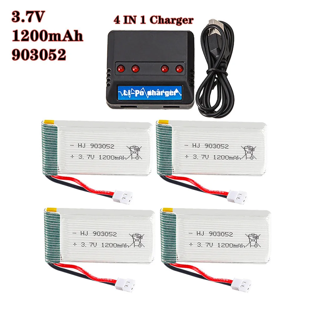 4 шт./лот 3,7 в 1200 мАч 903052 Lipo батарея XH2.54 разъем и зарядное устройство Lipo для Syma X5SW X5SC X5C JJRC H5P RC Дрон Квадрокоптер запчасти
4 шт./лот 3,7 в 1200 мАч 903052 Lipo батарея XH2.54 разъем и зарядное устройство Lipo для Syma X5SW X5SC X5C JJRC H5P RC Дрон Квадрокоптер запчасти