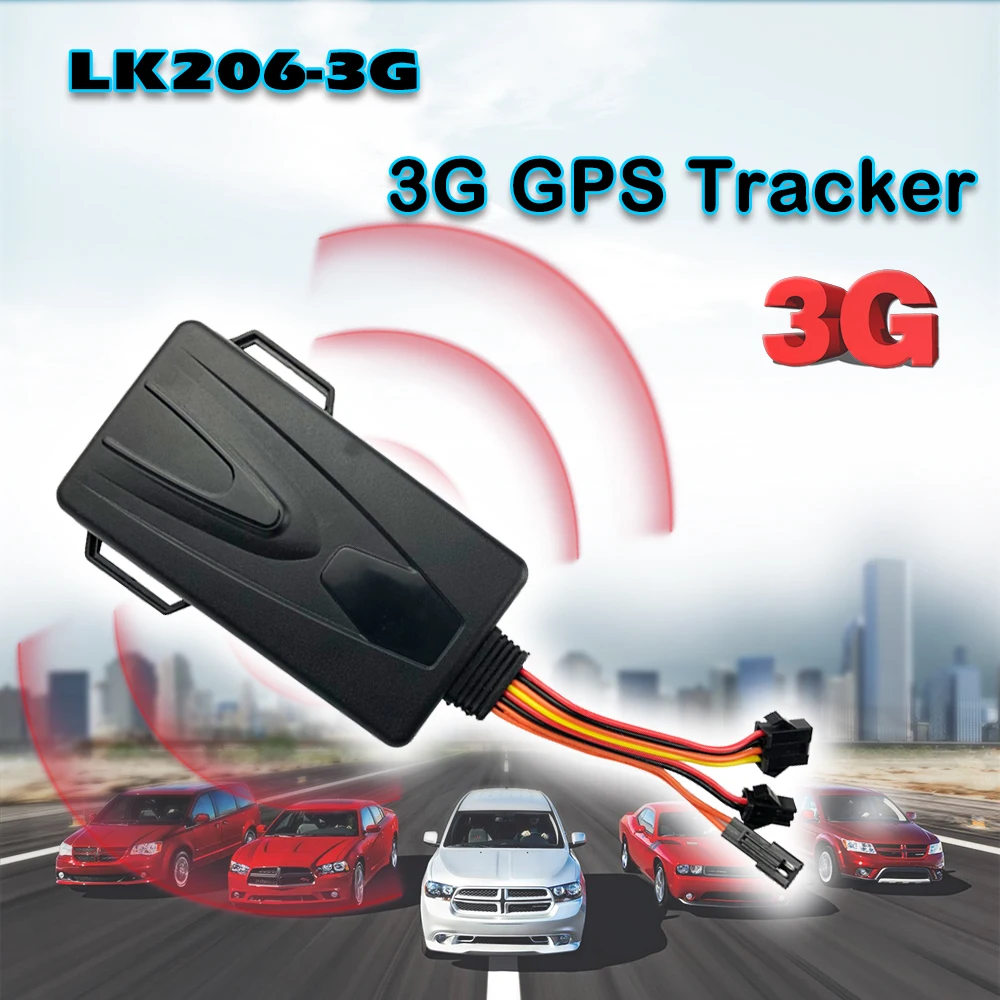3G WCDMA GPS Tracker LK206-3G Voice monitor Extra-wide working voltage ACC detection anti-theft Cut and resume oil remotely
3G WCDMA GPS Tracker LK206-3G Voice monitor Extra-wide working voltage ACC detection anti-theft Cut and resume oil remotely