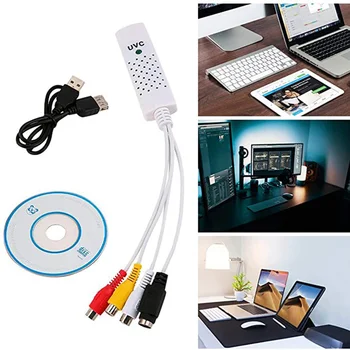 1Set Portable USB 2.0 Video Capture Adapter VHS to DVD Audio Video Capture Card for Win7/8/Vista H-best
1Set Portable USB 2.0 Video Capture Adapter VHS to DVD Audio Video Capture Card for Win7/8/Vista H-best