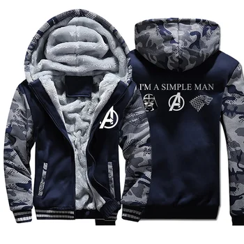 Game of Thrones Hoodie Hip Hop Streetwear Outerwear Thick Fashion Warm Jacket Men hooded Windproof Zipper Hoodies Male coat
Game of Thrones Hoodie Hip Hop Streetwear Outerwear Thick Fashion Warm Jacket Men hooded Windproof Zipper Hoodies Male coat