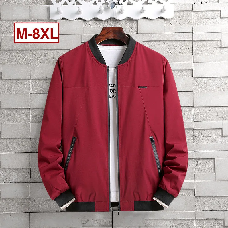 Solid Color New 2020 Casual Bigger Pocket Jacket M-5XL 6XL 7XL 8XL Men Spring Autumn Outerwear Mandarin Collar Clothes
Solid Color New 2020 Casual Bigger Pocket Jacket M-5XL 6XL 7XL 8XL Men Spring Autumn Outerwear Mandarin Collar Clothes