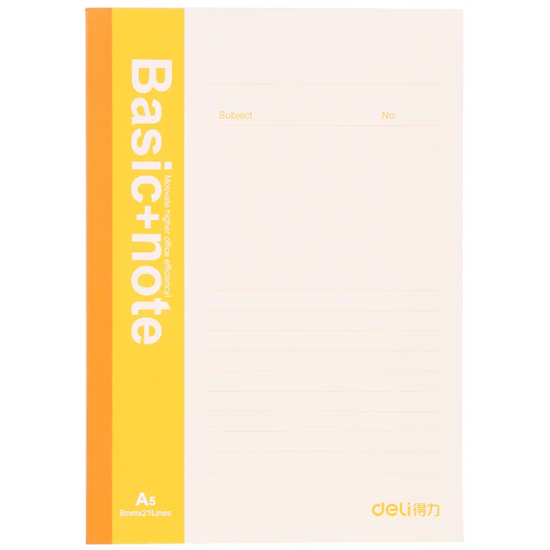Deli Laptop 7650 A5 Gluing BoY Soft Copy Notebook 30 Page 60G Offset Paper Students Practice Note
Deli Laptop 7650 A5 Gluing BoY Soft Copy Notebook 30 Page 60G Offset Paper Students Practice Note