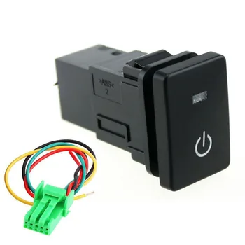 1pcs Light Switch Blue LED Power Light Plastic Black DC12V Push Button On-Off Switch For Toyota Camry Prius Corolla Durable
1pcs Light Switch Blue LED Power Light Plastic Black DC12V Push Button On-Off Switch For Toyota Camry Prius Corolla Durable