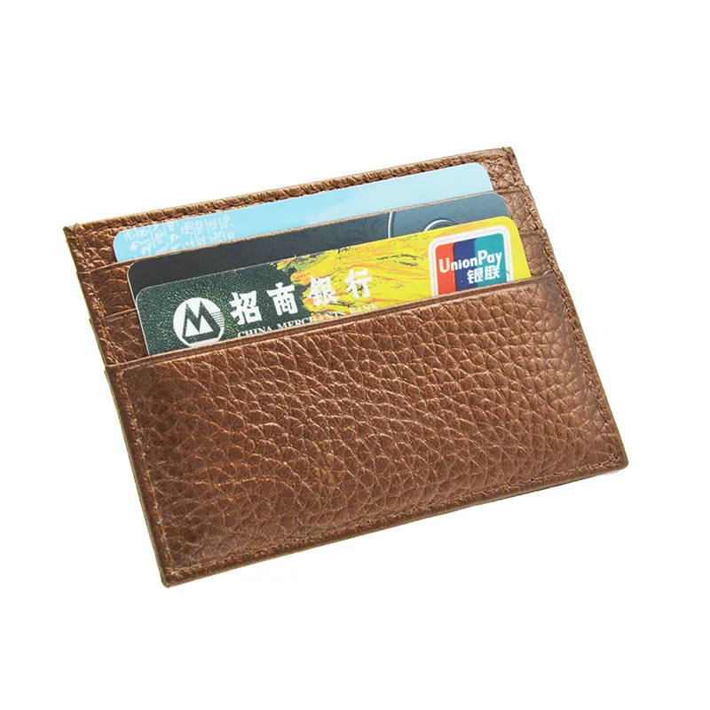 Genuine Leather Brown brick tile sexangular Grain Pattern Card Wallet Shiny Dark Bronze Credit ID Card Holder
Genuine Leather Brown brick tile sexangular Grain Pattern Card Wallet Shiny Dark Bronze Credit ID Card Holder