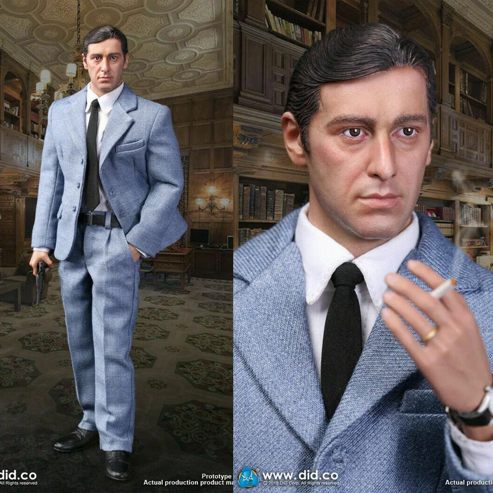 DID T80128 1/6 Chicago Gangster Michael Corleone The Godfather Part â…¢ Full Set Figure Toys For Collection
DID T80128 1/6 Chicago Gangster Michael Corleone The Godfather Part â…¢ Full Set Figure Toys For Collection