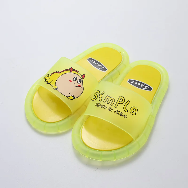 Cartoon Luminous Flip Flop Kids Slippers With Lights Outdoor Flat Non-Slip Boy Girl Casual Shoes Soft Sole Bathroom Beach Sandal
Cartoon Luminous Flip Flop Kids Slippers With Lights Outdoor Flat Non-Slip Boy Girl Casual Shoes Soft Sole Bathroom Beach Sandal