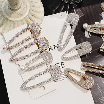 1pcs Pearl Rhinestones Hair Clip For Women Girls Geometric Hair Barrette Rectangle Hairpin Styling Accessories 2019 Trendy2#
1pcs Pearl Rhinestones Hair Clip For Women Girls Geometric Hair Barrette Rectangle Hairpin Styling Accessories 2019 Trendy2#