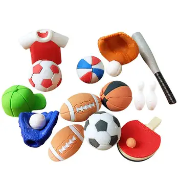 50Pcs Football Basketball Shaped Eraser Creative Rubber Eraser Kids Stationery Eraser (Mixed Style)
50Pcs Football Basketball Shaped Eraser Creative Rubber Eraser Kids Stationery Eraser (Mixed Style)