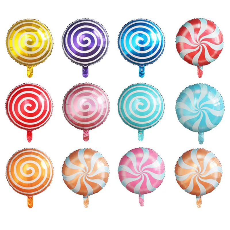 50pcs/lot 18inch Round Colorful Candy Foil Balloons Lollipop Balls Wedding Valentine's Day Birthday Party Decoration Kids Globos
50pcs/lot 18inch Round Colorful Candy Foil Balloons Lollipop Balls Wedding Valentine's Day Birthday Party Decoration Kids Globos