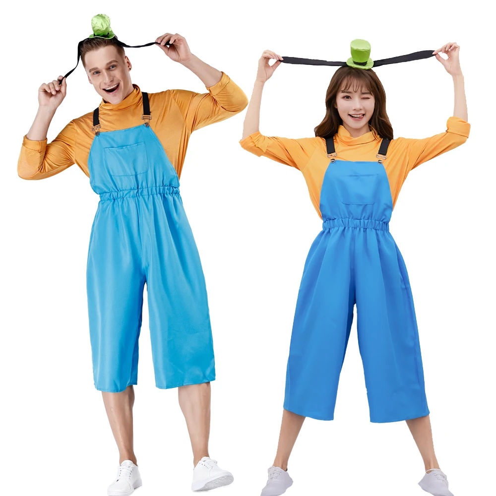 Couple Goofy Dog Mascot Costume Cosplay for Women Men Halloween Party Fancy Costume Classic Cartoon Mascots Masquerade Clothing
Couple Goofy Dog Mascot Costume Cosplay for Women Men Halloween Party Fancy Costume Classic Cartoon Mascots Masquerade Clothing