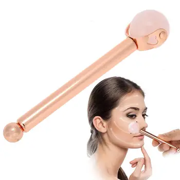 Single Head Metal Round Jade Stone Face Skin Massager Roller Anti Wrinkle Anti-aging Massage Facial Lift Beauty Health Care
Single Head Metal Round Jade Stone Face Skin Massager Roller Anti Wrinkle Anti-aging Massage Facial Lift Beauty Health Care