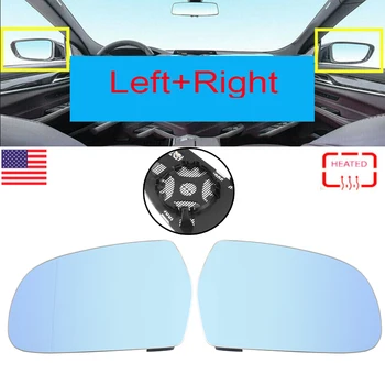 MagicKit 2 x Mirror Glass(Left+Right) Wing Door Mirror Glass w/Plate Driver+Passenger For Audi A4 B9 2013-2015
MagicKit 2 x Mirror Glass(Left+Right) Wing Door Mirror Glass w/Plate Driver+Passenger For Audi A4 B9 2013-2015