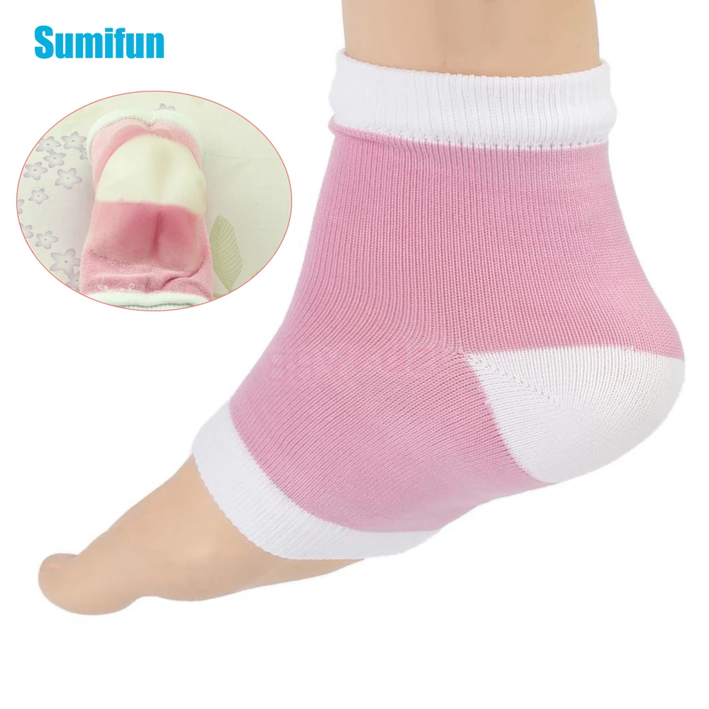 2pcs Heel Socks Feet Support Washable Sock Moisturizing Reduces Cracked Heel Foot Protection Cushion Ankle Sock Pedicure C138
2pcs Heel Socks Feet Support Washable Sock Moisturizing Reduces Cracked Heel Foot Protection Cushion Ankle Sock Pedicure C138